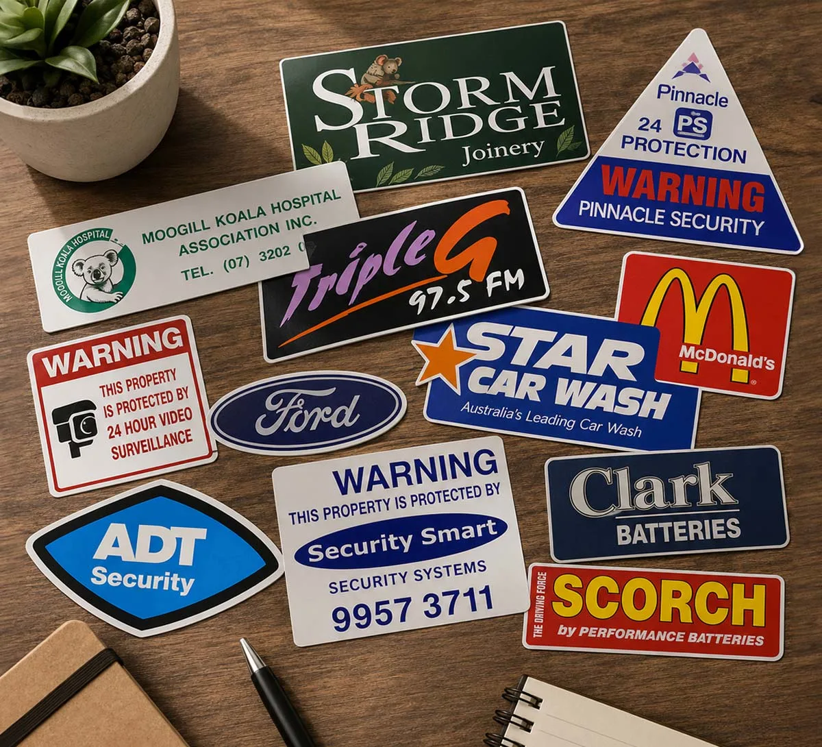 abc2000 stickers labels print production line
